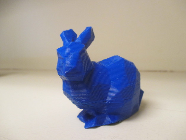 Printed poly stanford bunny